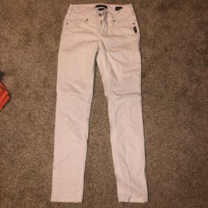 White Mid Skinny Jeans!!